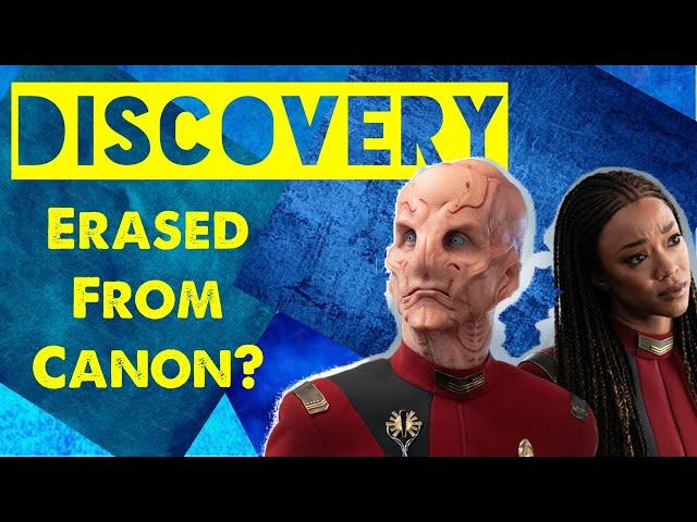 Star Trek DISCOVERY officially erased from canon?