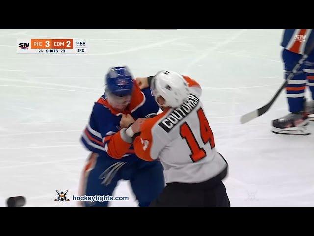 Sean Couturier vs Troy Stecher Oct 15, 2024