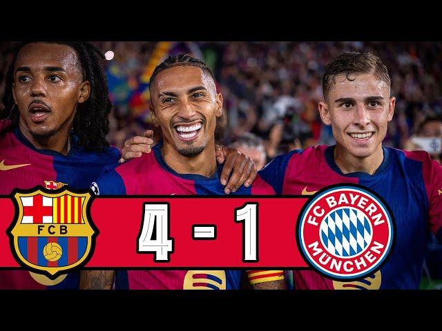 Raphinha's Game of His Life and 5 Headlines from Barcelona 4-1 Win Over Bayern Munich