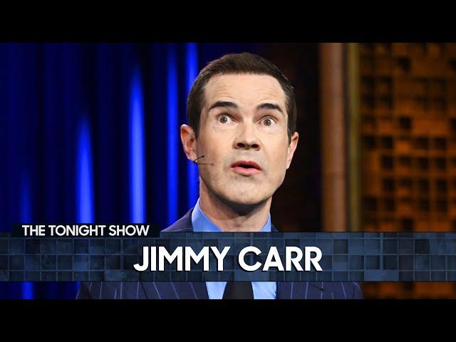 Jimmy Carr Stand-Up: Gender Reveals, Getting Cancelled | The Tonight Show Starring Jimmy Fallon