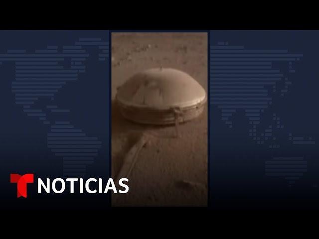 Robot Insight llega al fin de su misión en Marte #Shorts | Noticias Telemundo