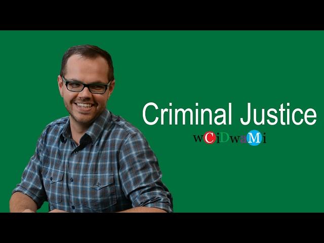 What Can You Do With a Major In - Criminal Justice