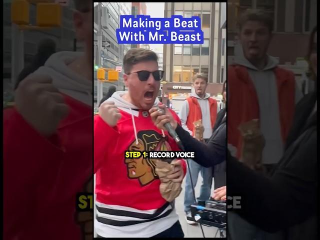 Making a beat with Mr BEAST!