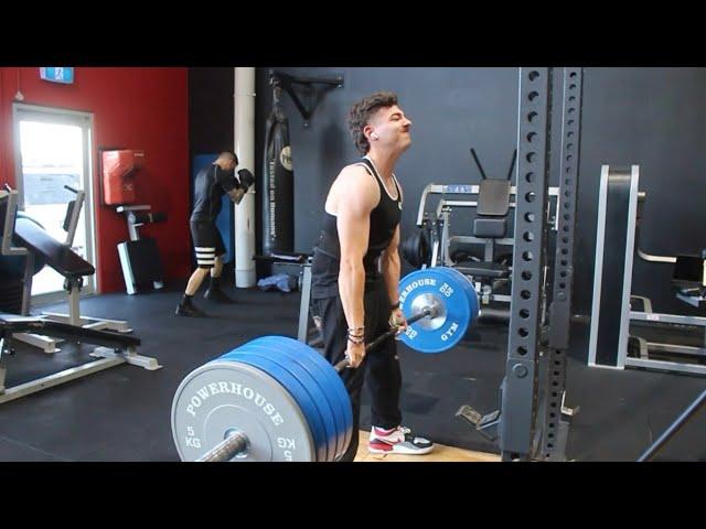 Attempting to Deadlift 190kg on my Birthday!