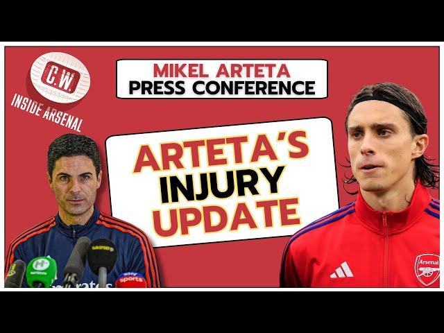 Arsenal latest news: Calafiori boost | Saka and Rice latest | White blow | Tomiyasu update