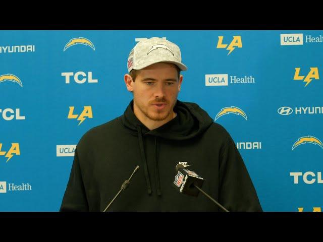 Justin Herbert Postgame Press Conference vs Chiefs | LA Chargers