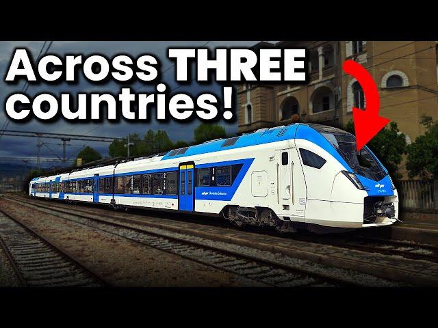 Welcome to Europe’s NEWEST international train!