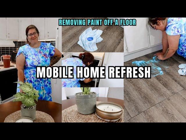 MOBILE HOME REFRESH REARRANGE GROCERY HAUL KIMI COPE