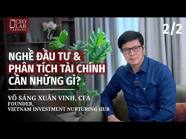 Nghề đầu tư & phân tích tài chính cần những gì?