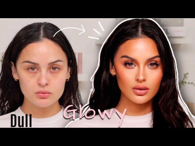 Quick 5 min Glowy Makeup Tutorial l Christen Dominique