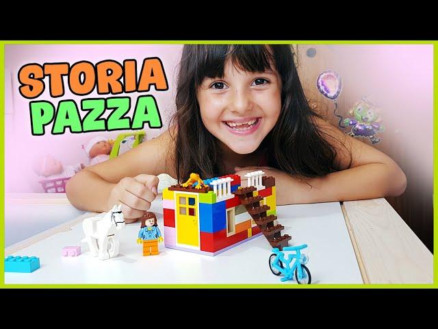 Storia pazza Lego: Alyssa bimba rana! 