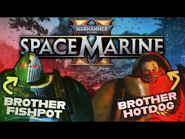 SQUASHING TYRANID SWARMS WITH BROTHER BEN! - SPACE MARINE 2