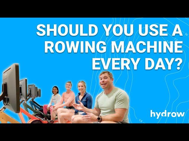 Should You Use a Rowing Machine Every Day?