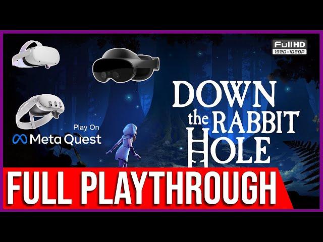 Down The Rabbit Hole | All INVITATION Locations | META QUEST VR |  Full Walkthrough | No Commentary