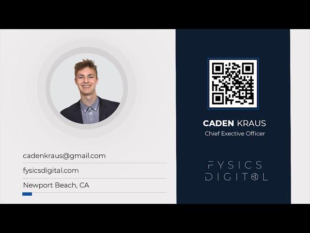 Caden Kraus (CEO) Portfolio