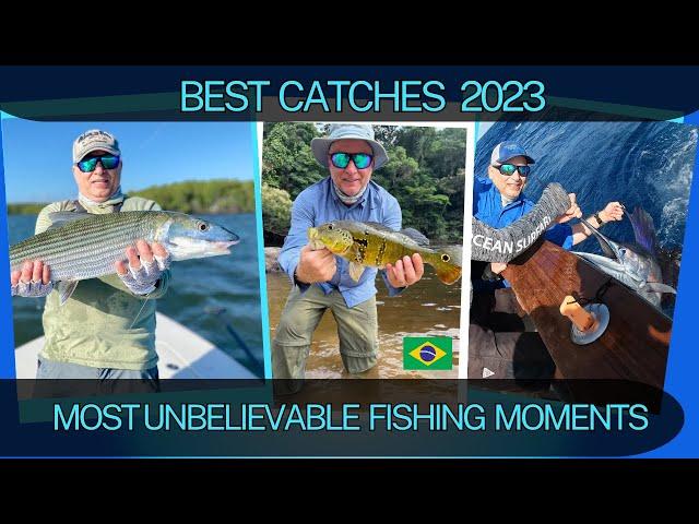 Most Unbelievable Fishing Moments of 2023: from the Amazon to Offshore #fishing