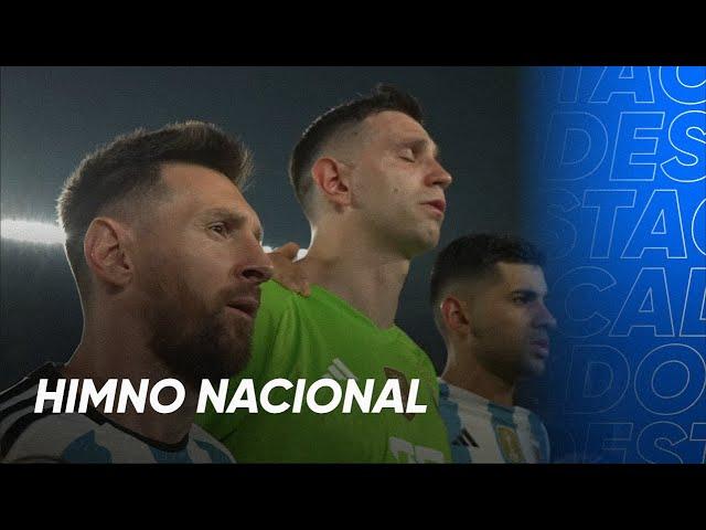 Himno Nacional - Argentina vs Panamá - Amistoso 2023