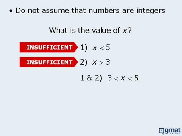 11. GMAT Prep - Data Sufficiency Lesson #11 - Common Mistakes - Part II