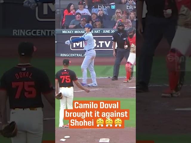 Camilo Doval's sequence against Shohei Ohtani was NASTY. 