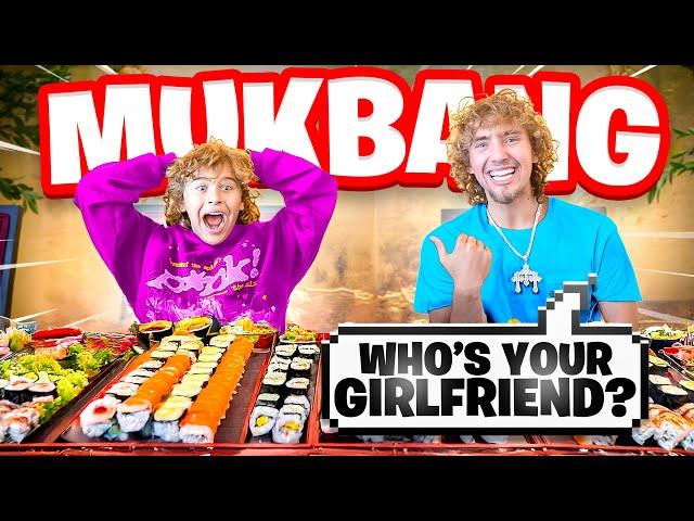 NILES HAS A NEW GIRLFRIEND?? (MUKBANG WITH NOAH AND NILES)