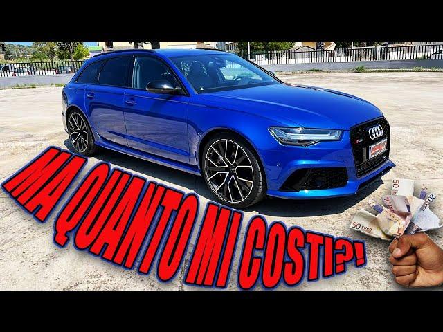 QUANTO COSTA MANTENERE UN ' AUDI RS6 DA 600 CV IN ITALIA ??!