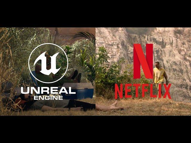 Netflix movie scene made in Unreal Engine 4 | Side By Side Comparison | Extraction | UE5