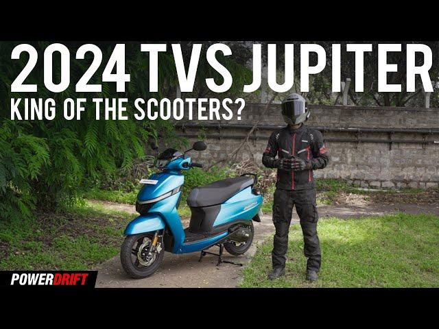 Is the 2024 TVS Jupiter 110 India's Best Commuter Scooter? | PowerDrift