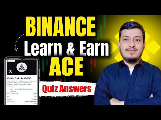 Binance ( ACE token) Learn and Earn Answers || Binance learn and Earn Answers today