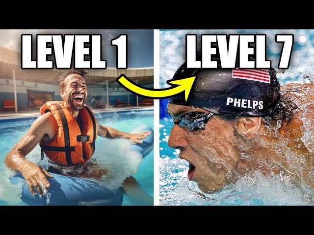 The 7 Levels of Swimming - What Level Are YOU?