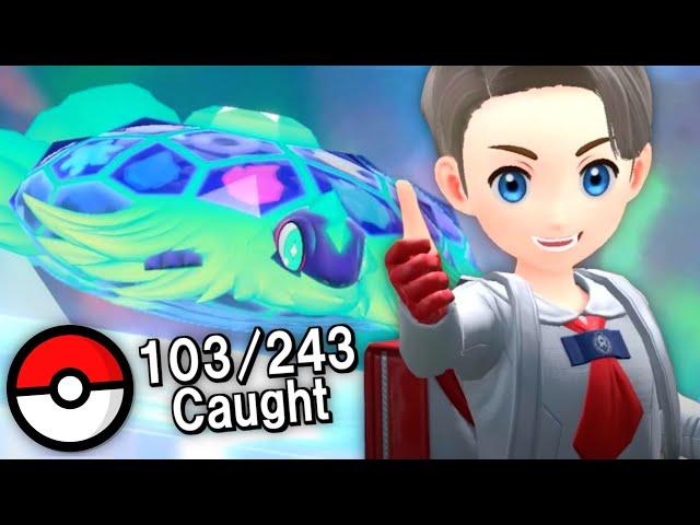 Catching EVERY Pokemon in the NEW Pokemon DLC