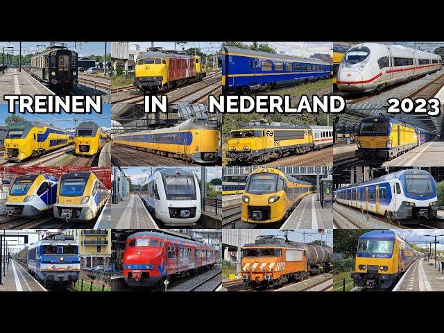 Trains in The Netherlands 2023 (Railfan video)