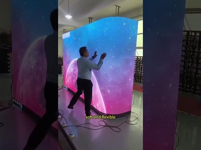 Flexible LED display，Soft and flexible