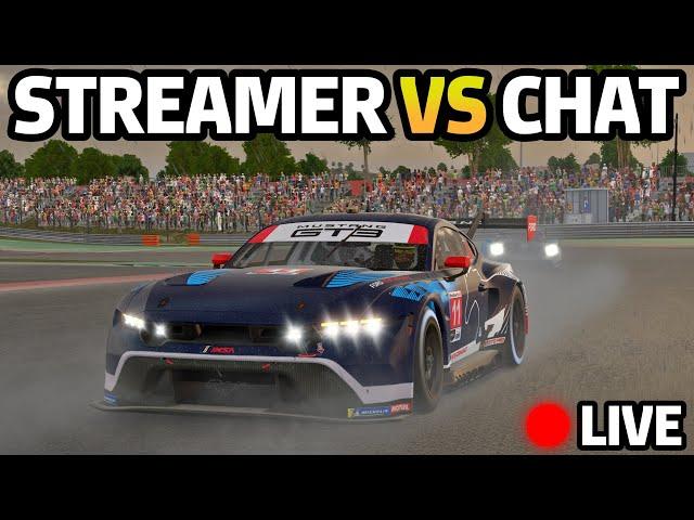 Streamer VS Chat Day 2!  - iRacing New Weekly Races