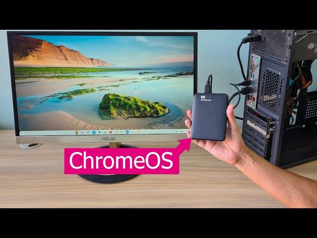 How to install ChromeOS (Google Play) on An External Hard Drive