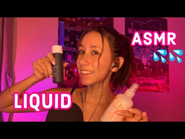 ASMR | liquid sounds 