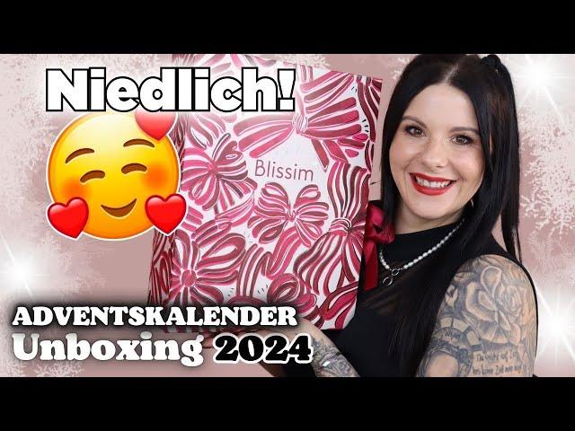 Niedlich!  Blissim Box Adventskalender 2024 Inhalt