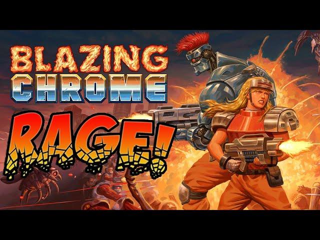 CONTRA INSPIRED RAGEATHON! Blazing Chrome!