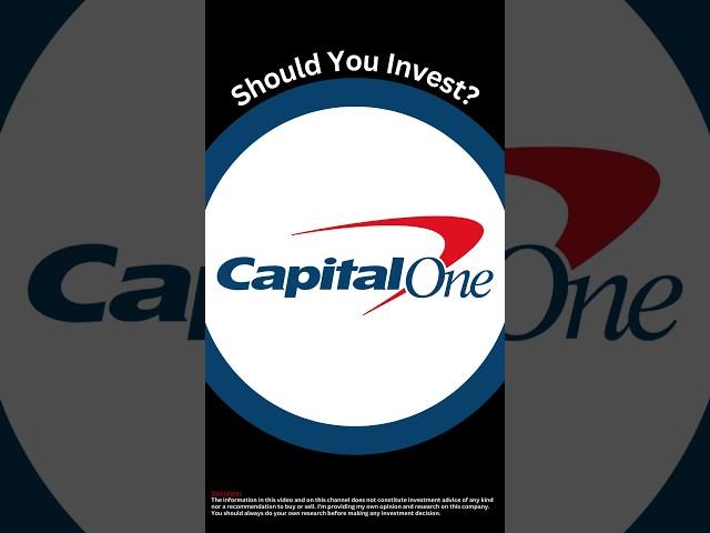 Should you buy Capital One stock?  #growthshares #cof #capitalone