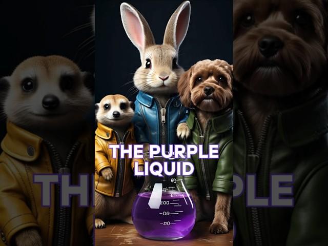 The Purple Liquid. #animation #transformation