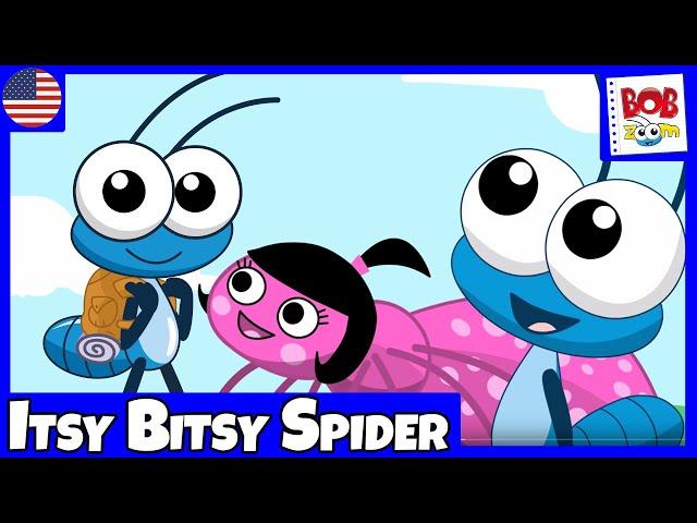 Itsy Bitsy Spider - Bob Zoom - English