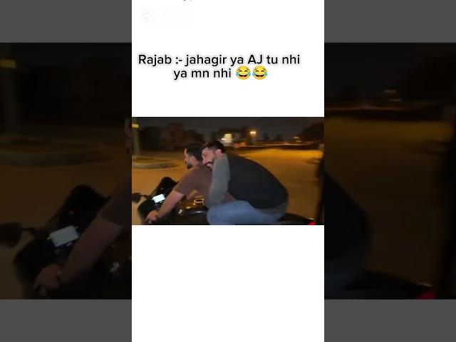 Rajab and Jahangir accident  #shorts#rajabfamily#rajabbutt555live #rajabfans