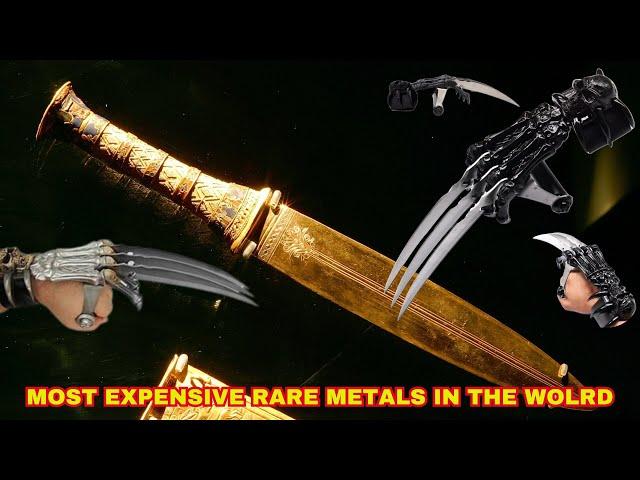 Top 10 Most Expensive Rare Metal Weapons in the World |#Weapons #RareMetalWeapons