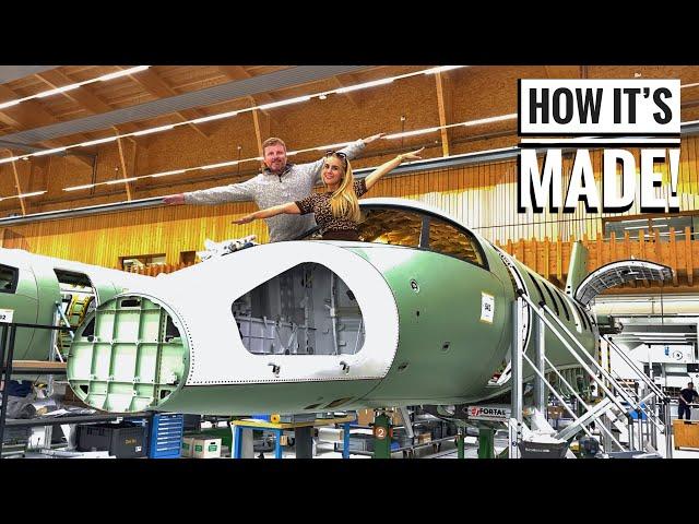 PILATUS AIRCRAFT FULL FACTORY TOUR in SWITZERLAND!