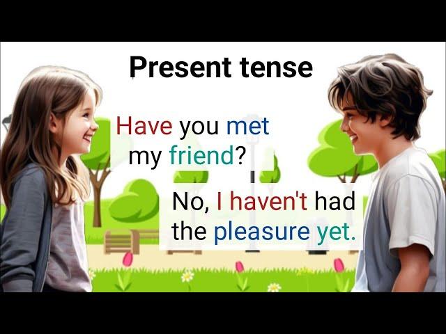 English Conversation Practice for Beginners | Present Tense | English Speaking Practice