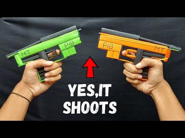 Paper Pistol Gun | How to Make Paper Pistol Gun That Shoots Paper Bullets|DIY Paper Pistol|Paper Gun