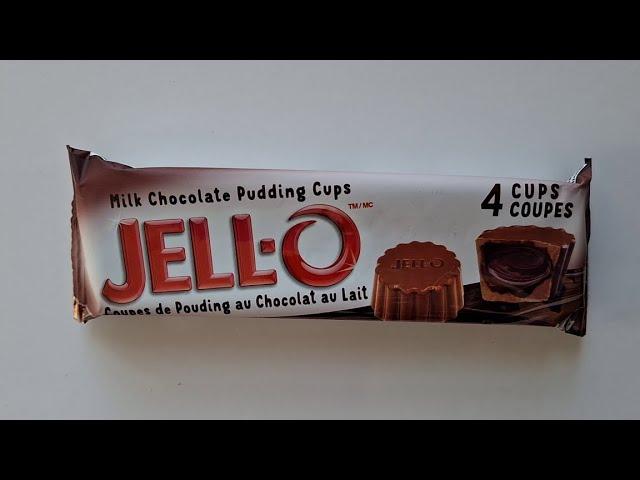 Jell-O milk chocolate pudding cups review