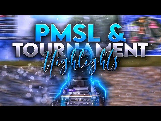 PMSL & TOURNEY HIGHLIGHTS PUBG MOBILE