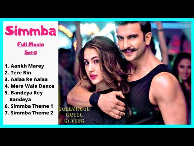 Simmba Full Movie (Songs) | Simmba Songs | All Song | Audio Jukebox | Party | Bollywood Music Nation