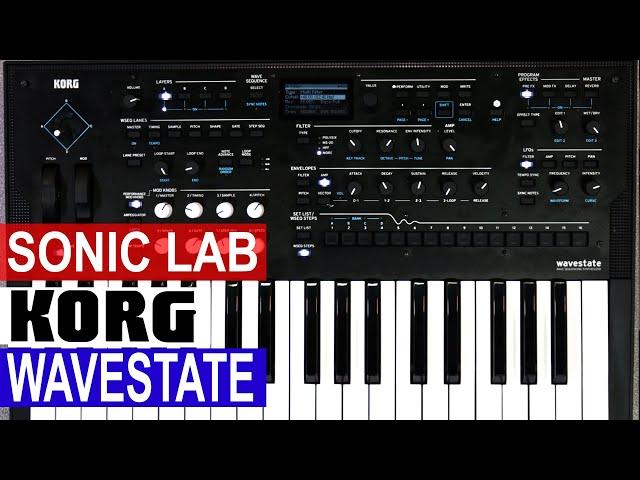 Korg Wavestate - Wave Sequencing Synthesizer - SonicLAB Review