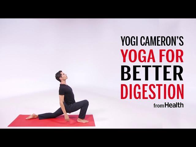 Yogi Cameron's Yoga For Better Digestion | Health